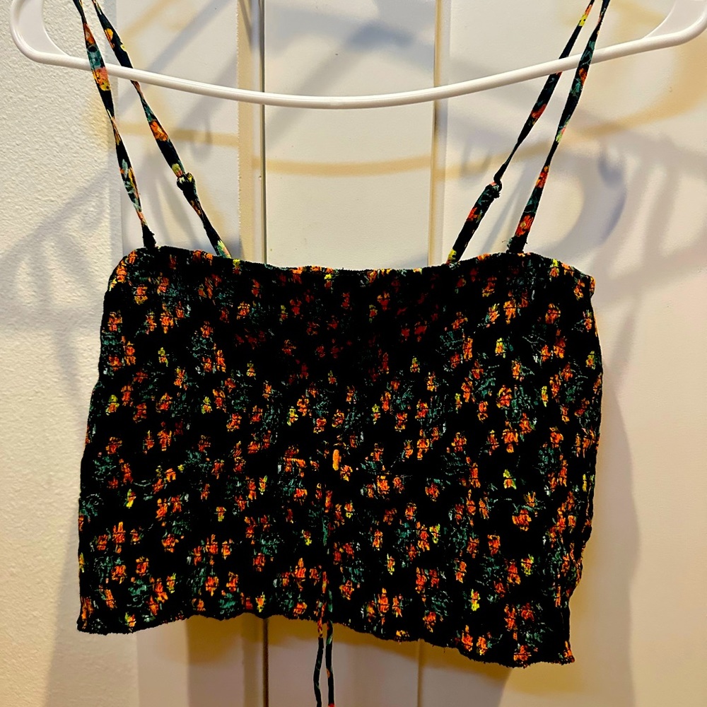 Free People Smocked Bandeau top.